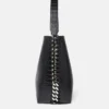 Borsa tote Frayme con effetto coccodrillo goffrato
