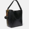 Borsa tote Frayme con effetto coccodrillo goffrato