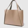 Borsa tote grande con logo Borsa tote grande con logo