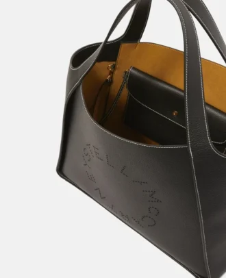 Borsa tote grande con logo