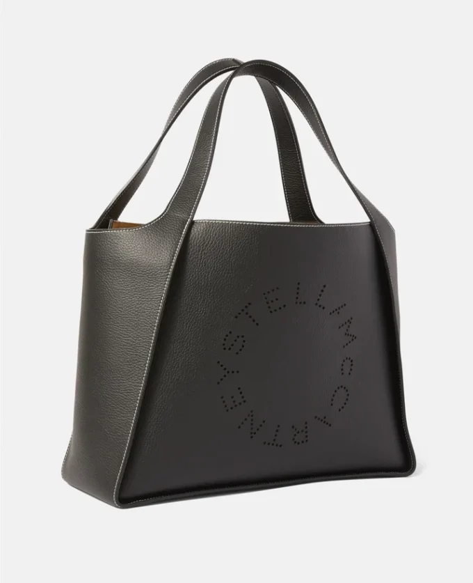 Borsa tote grande con logo Borsa tote grande con logo