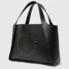 Borsa tote grande con logo e borchie Borsa tote grande con logo e borchie