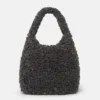 Borsa tote grande Logo Plush Teddy Hobo Borsa tote grande Logo Plush Teddy Hobo