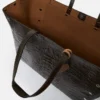 Borsa tote grande Stella Studs con stampa cocco Borsa tote grande Stella Studs con stampa cocco