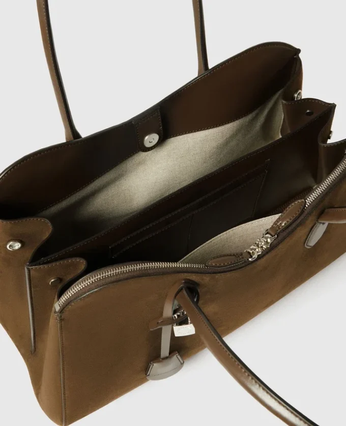 Borsa tote in pelle scamosciata Ryder Borsa tote in pelle scamosciata Ryder