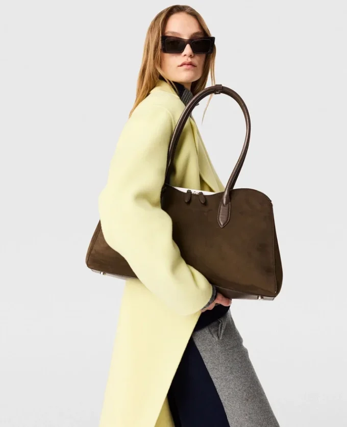 Borsa tote in pelle scamosciata Ryder Borsa tote in pelle scamosciata Ryder