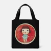 Borsa tote in tela di cotone con stampa Lonesome Puppy Borsa tote in tela di cotone con stampa Lonesome Puppy