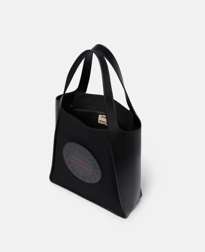 Borsa tote in tela di cotone con stampa Lonesome Puppy Borsa tote in tela di cotone con stampa Lonesome Puppy