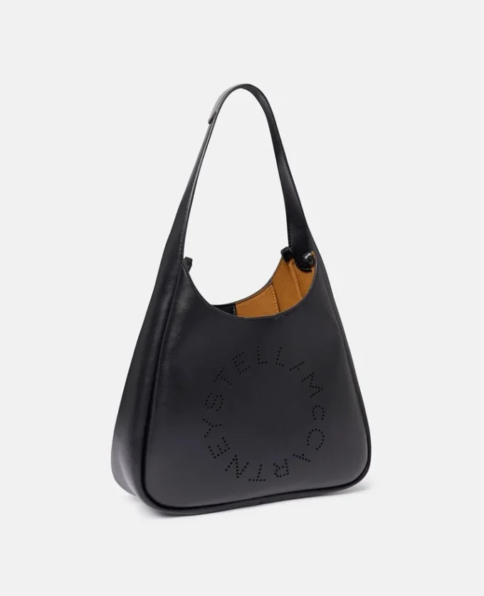 Borsa tote morbida con logo Borsa tote morbida con logo