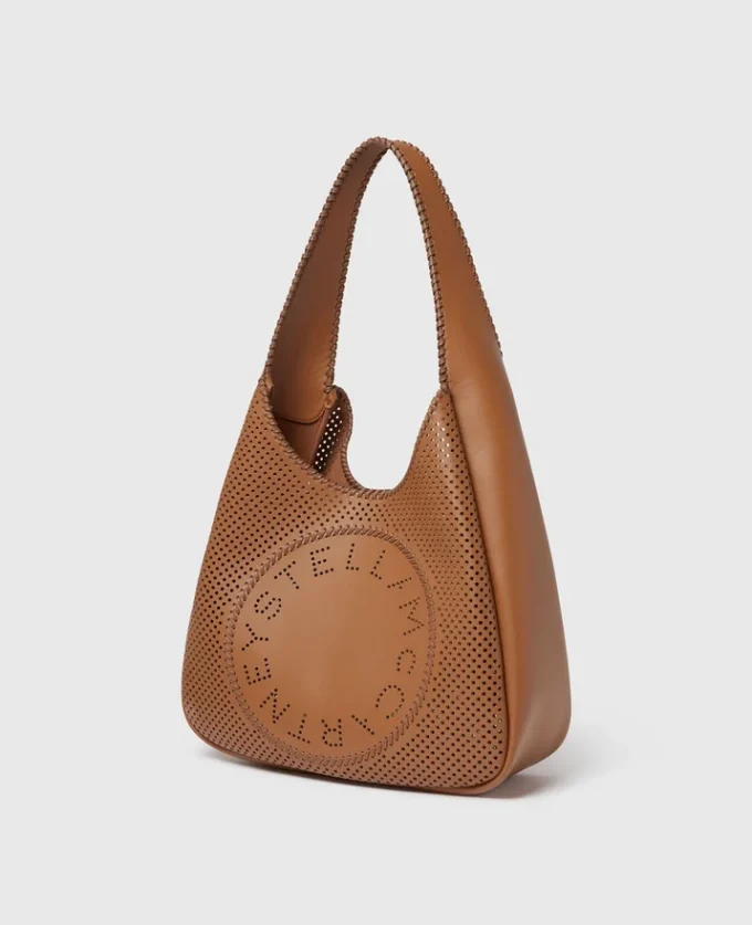 Borsa tote morbida con logo Borsa tote morbida con logo