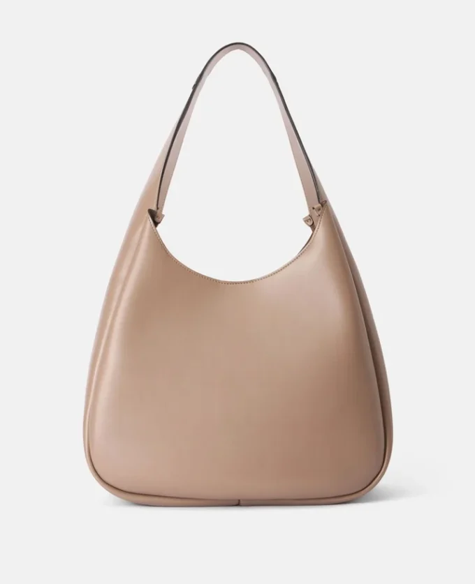 Borsa tote morbida con logo Borsa tote morbida con logo