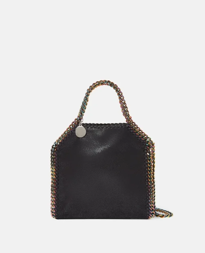 Borsa tote piccola Falabella con catena olografica Borsa tote piccola Falabella con catena olografica