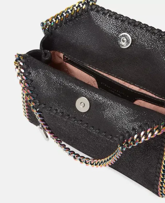 Borsa tote piccola Falabella con catena olografica Borsa tote piccola Falabella con catena olografica
