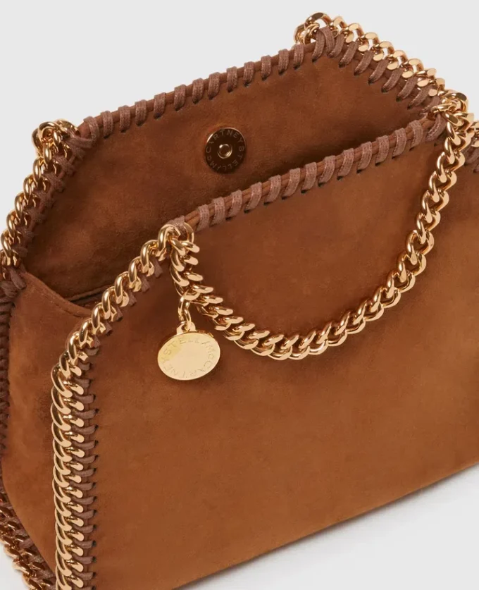 Borsa tote piccola Falabella in pelle scamosciata Borsa tote piccola Falabella in pelle scamosciata