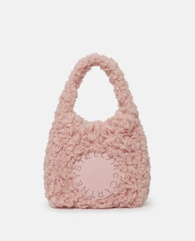Borsa tote piccola Logo Plush Teddy Hobo Borsa tote piccola Logo Plush Teddy Hobo