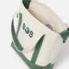 Borsa tote piccola ricamata SOS Borsa tote piccola ricamata SOS