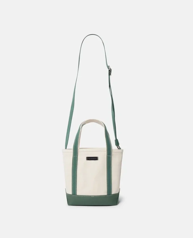 Borsa tote piccola ricamata SOS Borsa tote piccola ricamata SOS