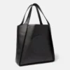 Borsa tote quadrata con logo Stella Borsa tote quadrata con logo Stella