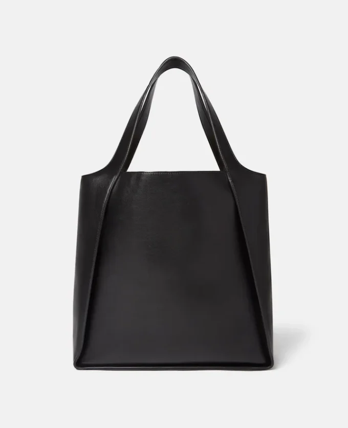 Borsa tote quadrata con logo Stella Borsa tote quadrata con logo Stella