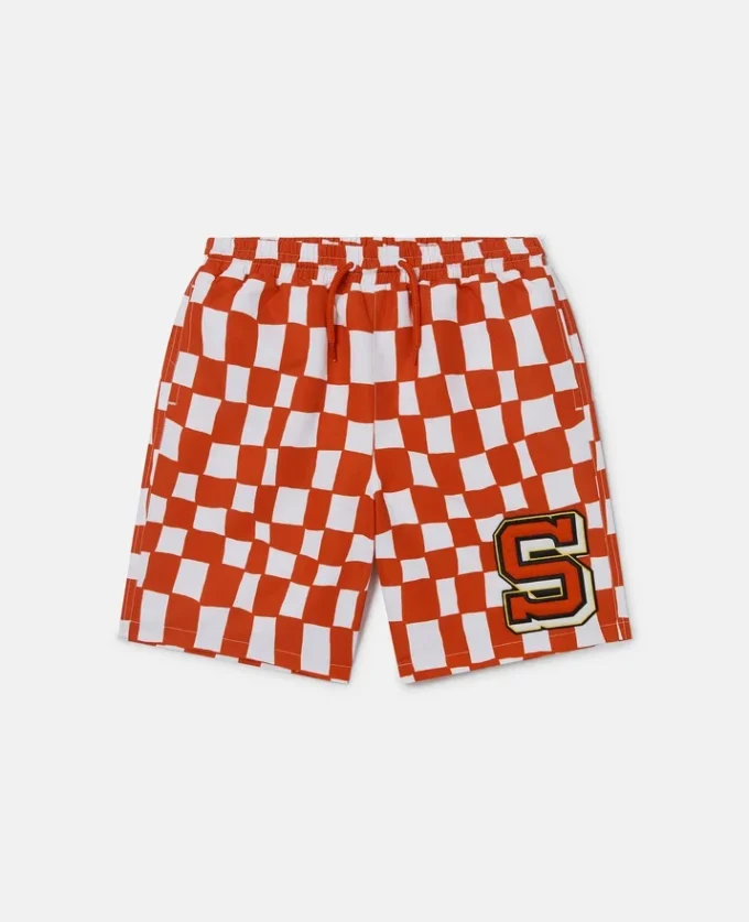 Brand Initial Check Pantaloncini da bagno Brand Initial Check Pantaloncini da bagno