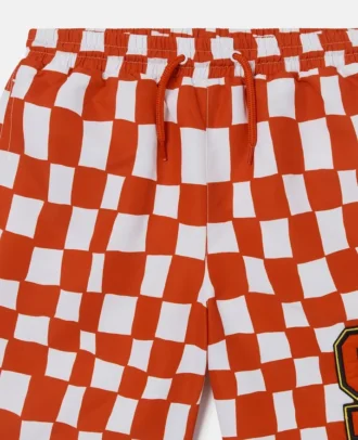 Brand Initial Check Pantaloncini da bagno