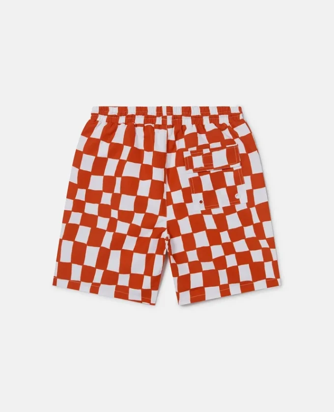 Brand Initial Check Pantaloncini da bagno Brand Initial Check Pantaloncini da bagno