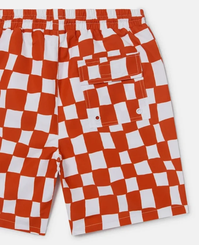 Brand Initial Check Pantaloncini da bagno Brand Initial Check Pantaloncini da bagno