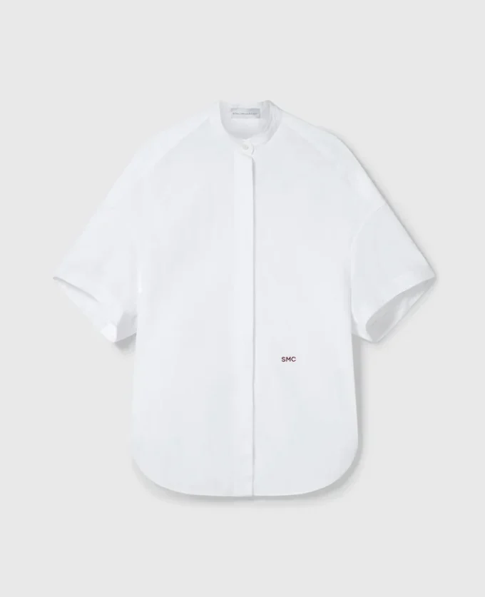 Camicia a maniche corte con pannelli Camicia a maniche corte con pannelli