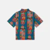 Camicia a maniche corte con stampa skateboard