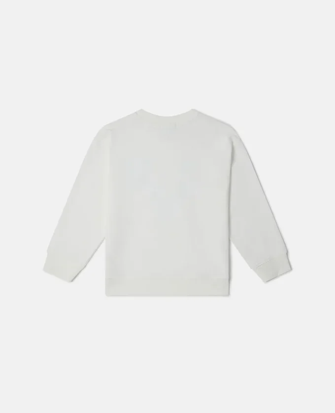 Camicia a maniche lunghe con scritta del marchio