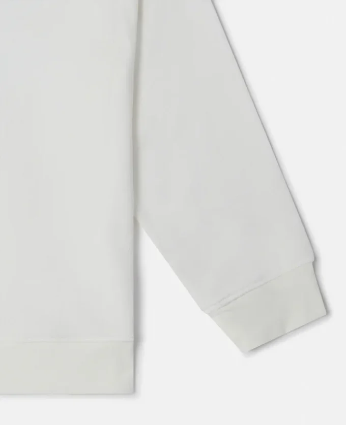 Camicia a maniche lunghe con scritta del marchio