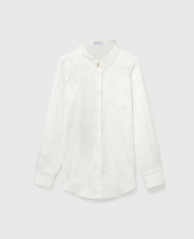 Camicia a maniche lunghe con stampa serpente Camicia a maniche lunghe con stampa serpente