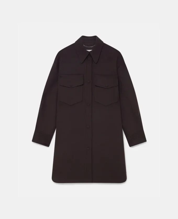 Camicia a maniche lunghe double-face Camicia a maniche lunghe double-face