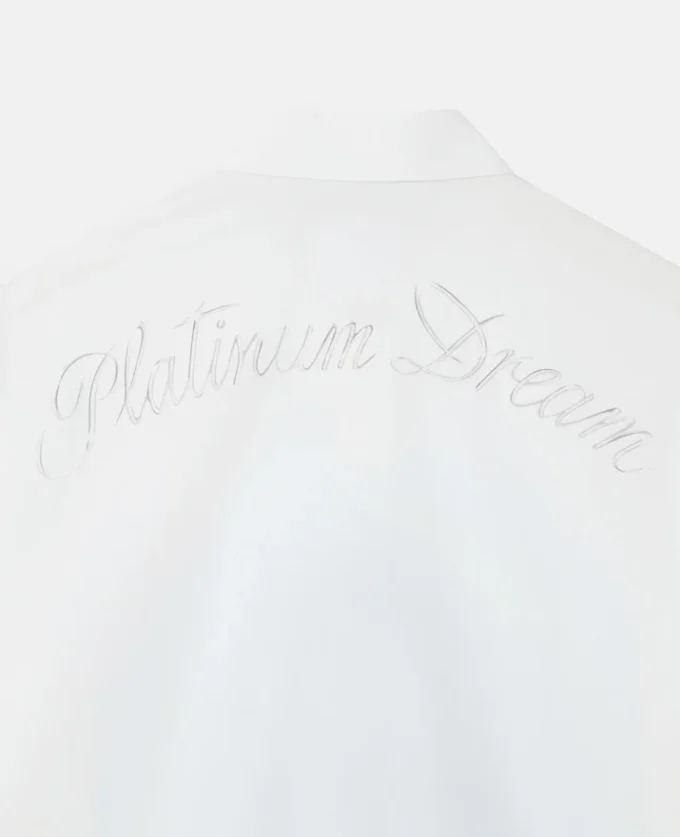 Camicia boyfriend in cotone biologico con stampa Sexy Robot Camicia boyfriend in cotone biologico con stampa Sexy Robot