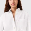 Camicia boyfriend in cotone rigenerativo Camicia boyfriend in cotone rigenerativo