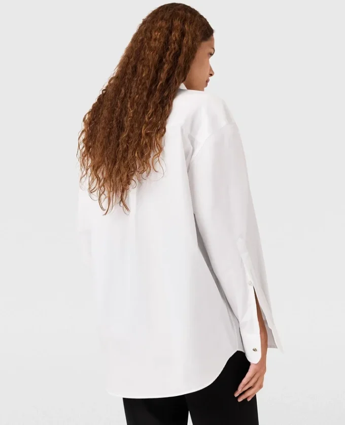 Camicia boyfriend in cotone rigenerativo Camicia boyfriend in cotone rigenerativo