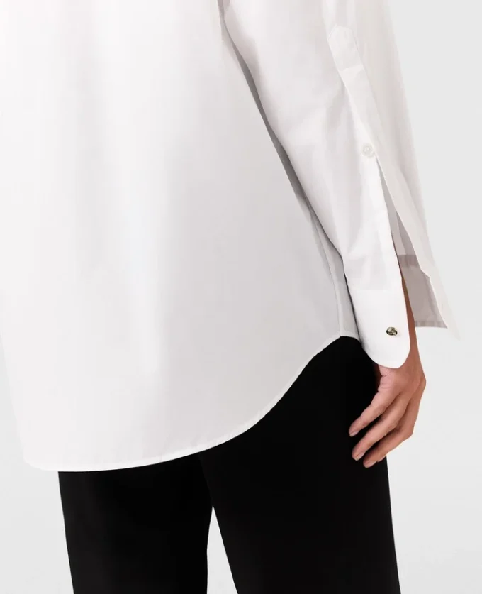 Camicia boyfriend in cotone rigenerativo Camicia boyfriend in cotone rigenerativo