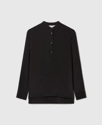 Camicia con collo a fascia