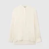 Camicia con collo a fascia Camicia con collo a fascia