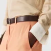 Camicia con collo alla coreana e pannello a contrasto Camicia con collo alla coreana e pannello a contrasto