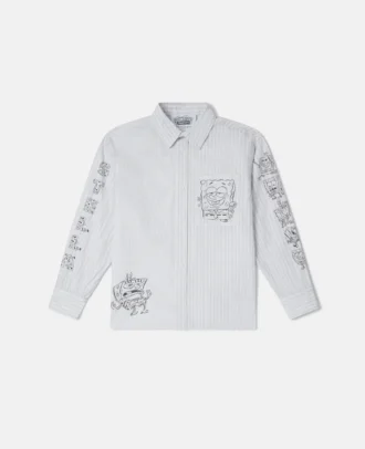 Camicia con stampa grafica SpongeBob