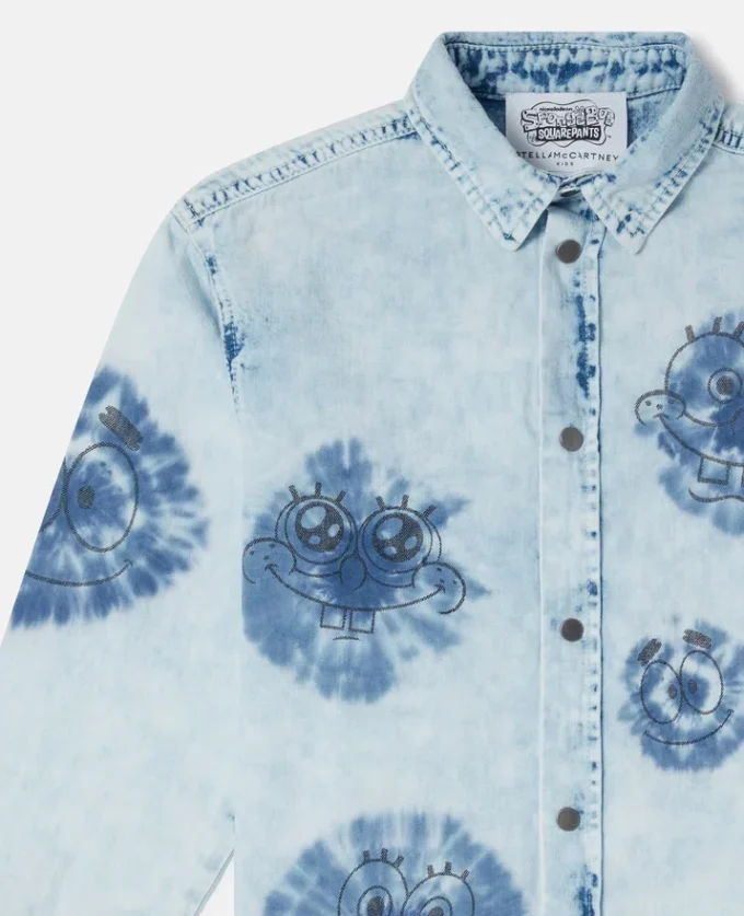 Camicia con stampa grafica SpongeBob Camicia con stampa grafica SpongeBob