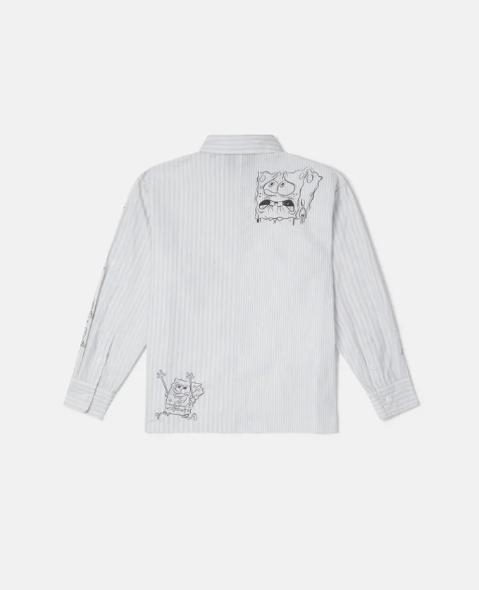 Camicia con stampa grafica SpongeBob Camicia con stampa grafica SpongeBob