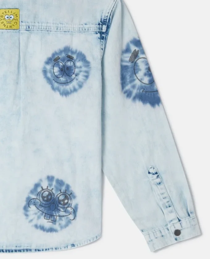 Camicia con stampa grafica SpongeBob Camicia con stampa grafica SpongeBob