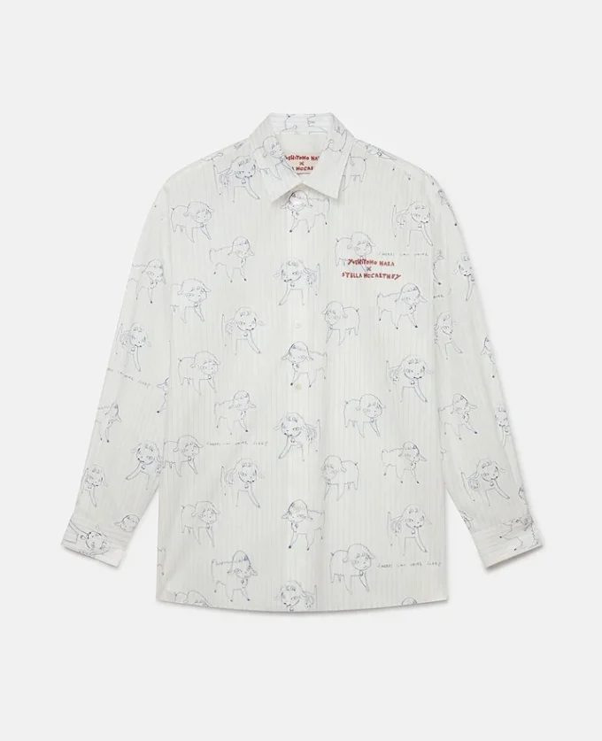 Camicia con stampa Sheep Can Never Sleep Camicia con stampa Sheep Can Never Sleep