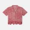 Camicia in cotone biologico High Summer Hearts