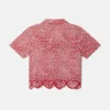 Camicia in cotone biologico High Summer Hearts