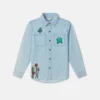 Camicia in denim Woodland Friends Camicia in denim Woodland Friends