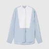 Camicia in popeline con pettorina Tuxedo Camicia in popeline con pettorina Tuxedo