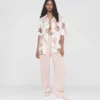 Camicia in seta con stampa Rewild Fauna Camicia in seta con stampa Rewild Fauna